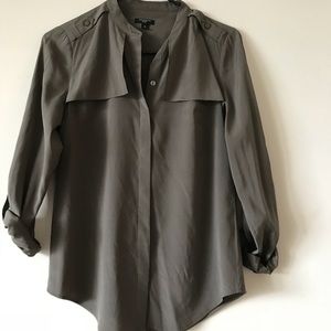 Ann Taylor military blouse